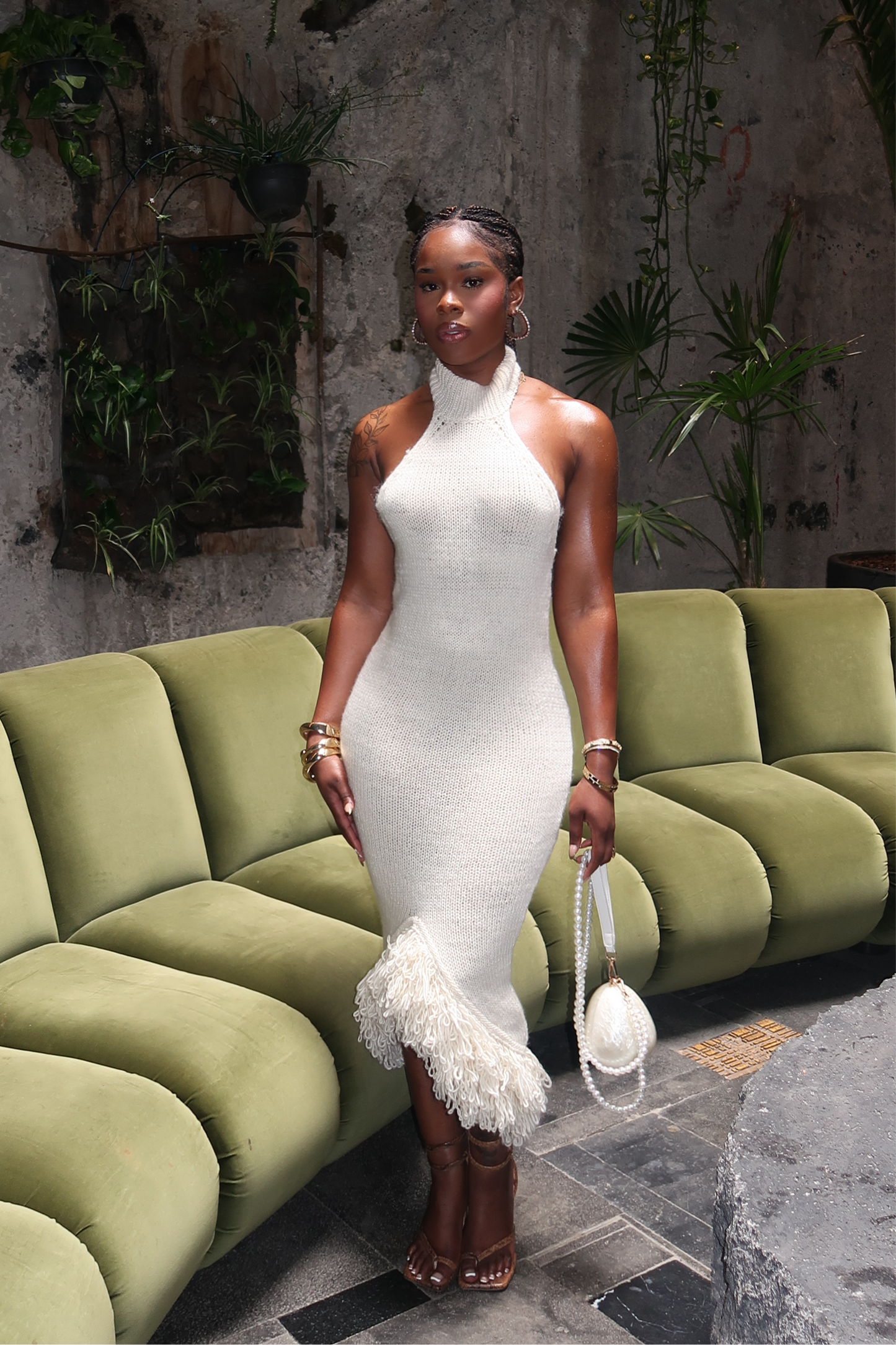 Maria Fringe Dress