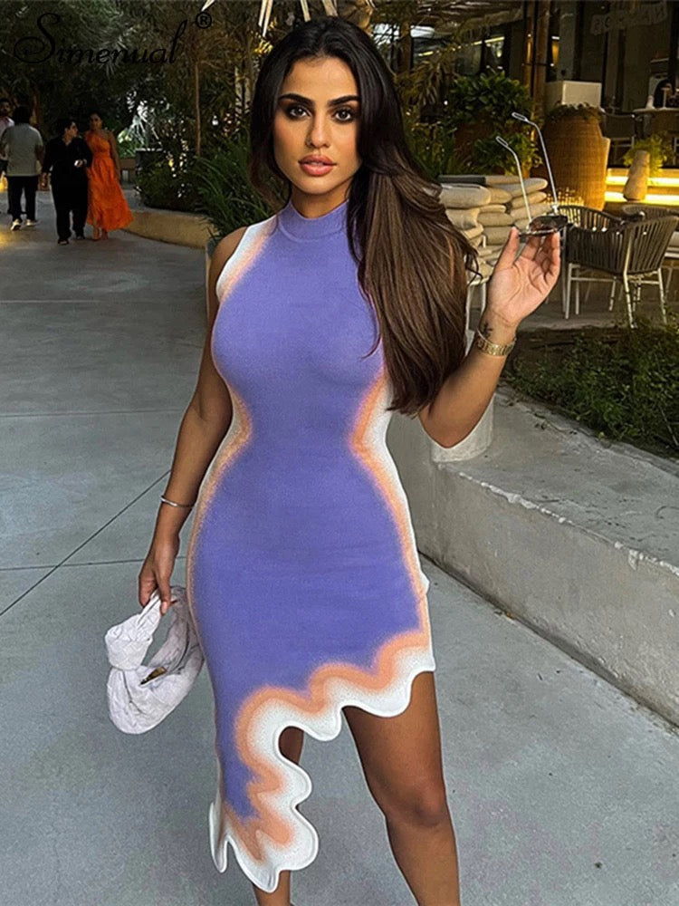 Nova Dress - Purple